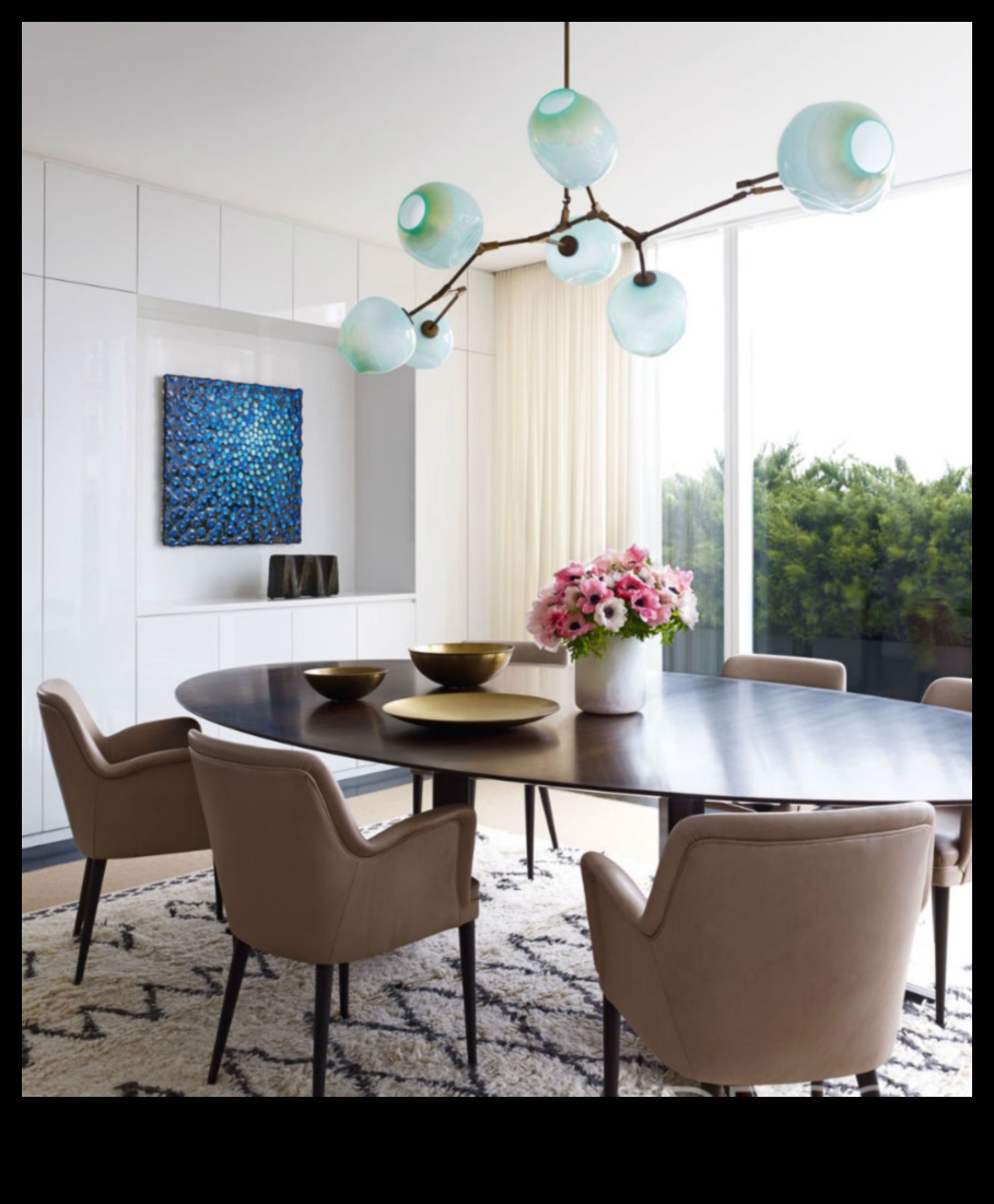 8 concepte de decorare creativă pentru a face o declarație în sala de mese