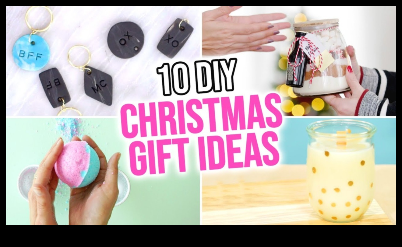 Atingere personală: cadouri de bricolaj care vorbesc volume