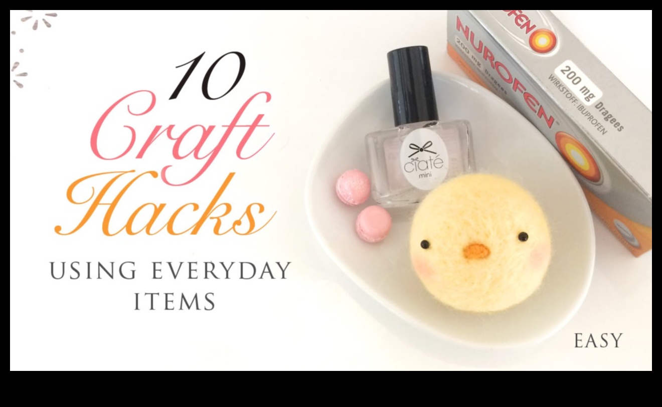 Hacks de artizanat de bricolaj: tehnici de economisire a timpului pentru creativi ocupați