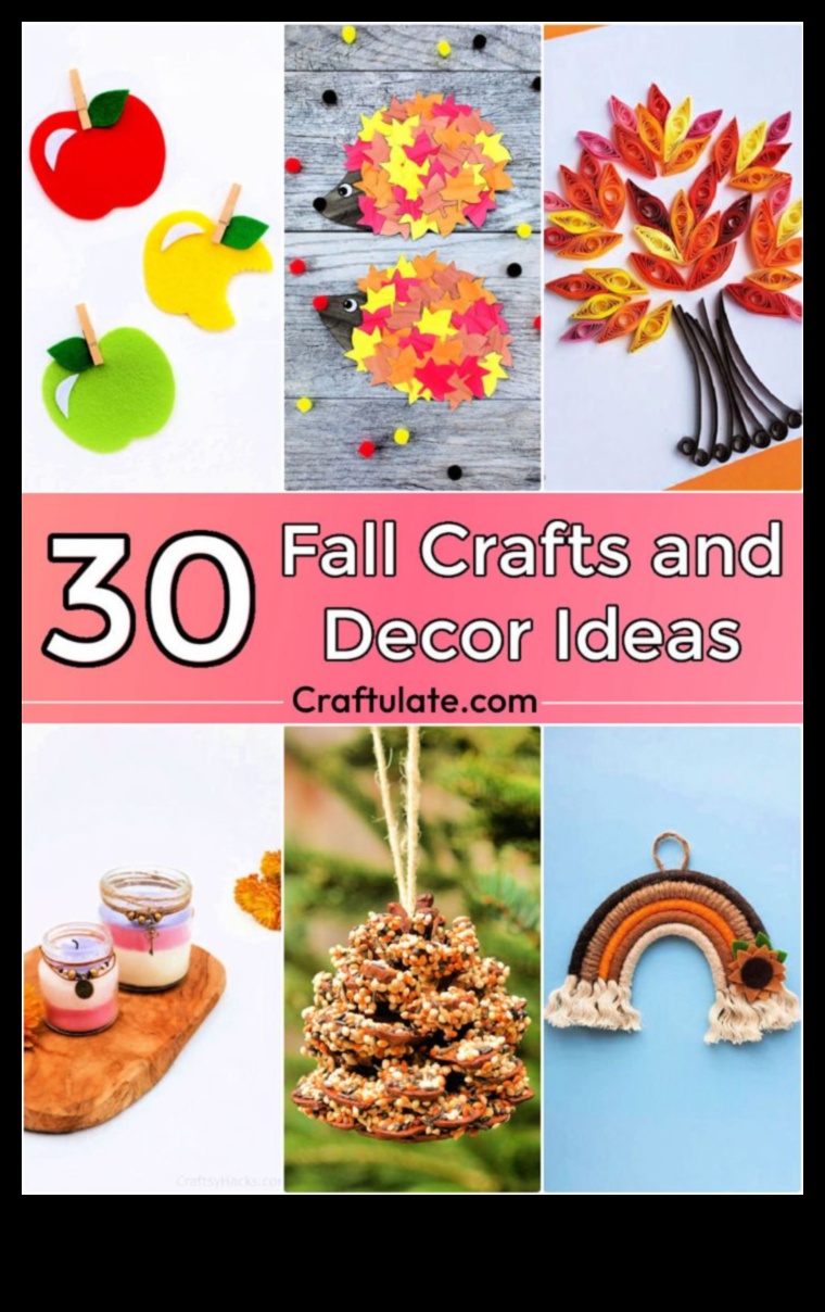 Meșteșuguri de toamnă DIY pentru a întâmpina sezonul 4 Sărbătoriți recolta: meșteșuguri de bricolaj pentru o toamnă festivă