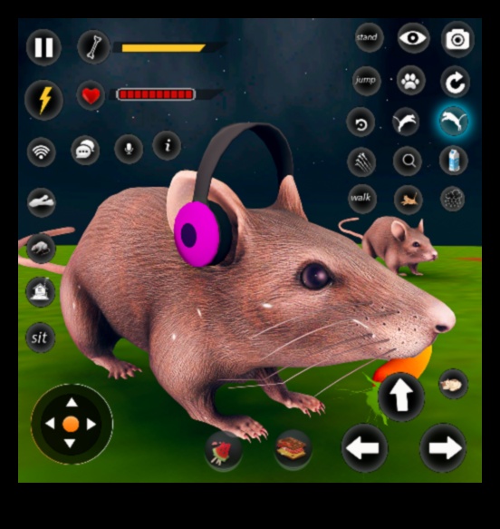 Mousey Mischief: jocuri distractive pentru rozătoare mici