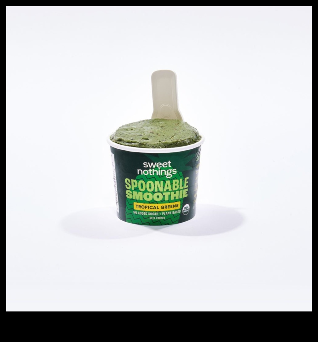 Verzi tropicale din mers: smoothie -uri verzi portabile pentru stiluri de viață ocupate