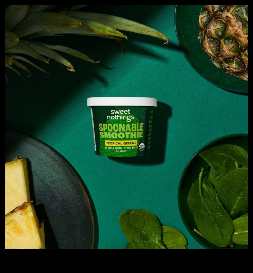 Verzi tropicale din mers: smoothie -uri verzi portabile pentru stiluri de viață ocupate