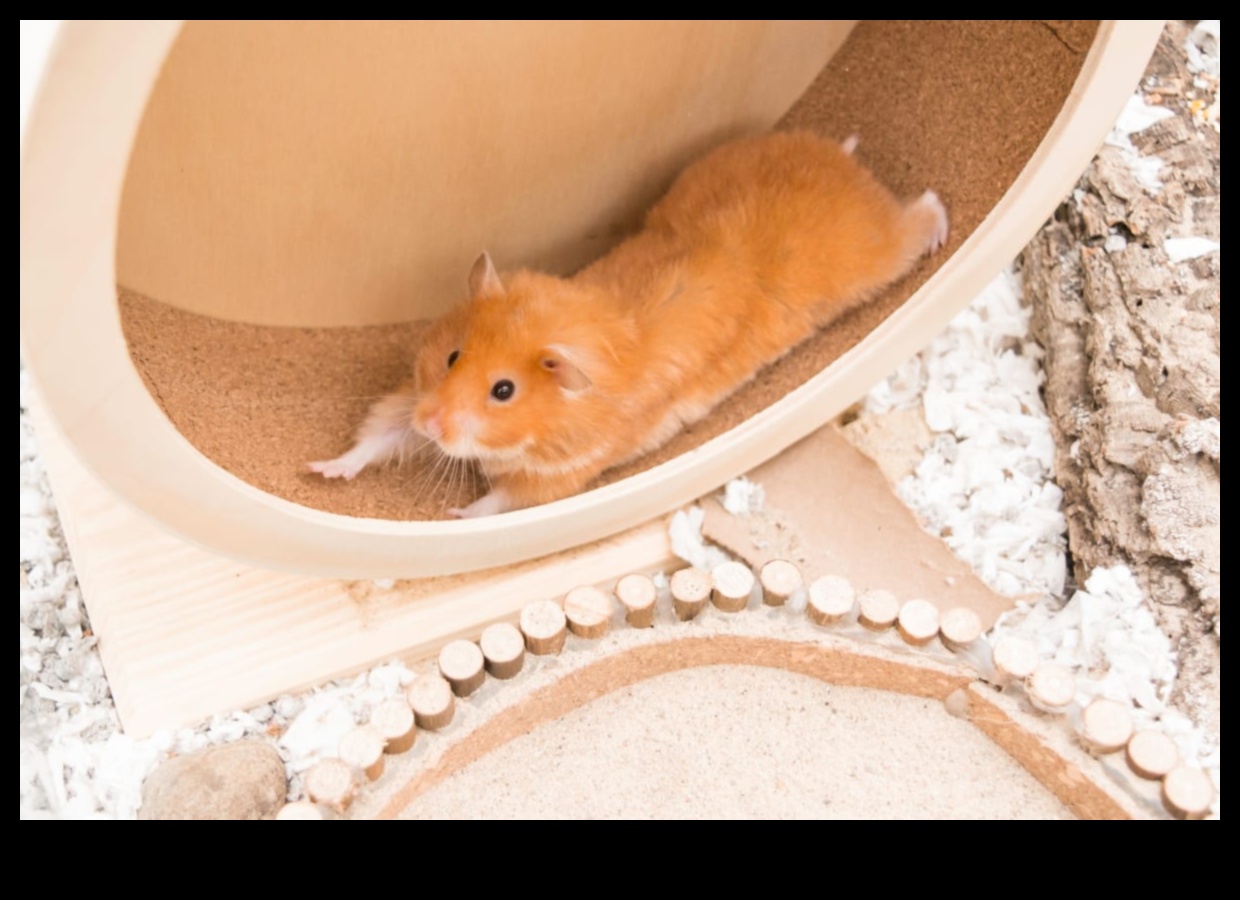 Siguranța roții de hamster a continuat: curățare și întreținere corespunzătoare