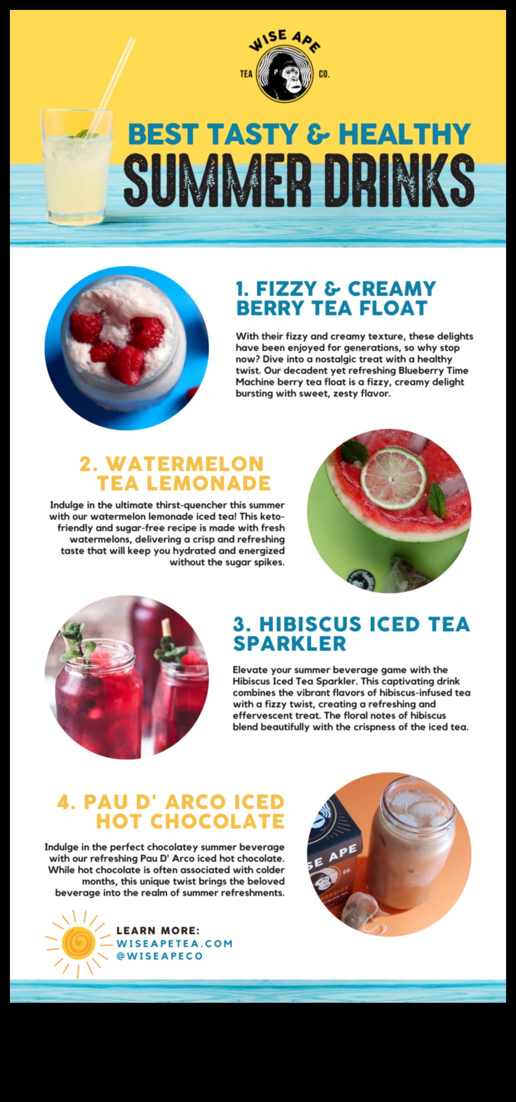 Crisp and Creative: Explorarea lumii amestecurilor de ceai înghețate aromate