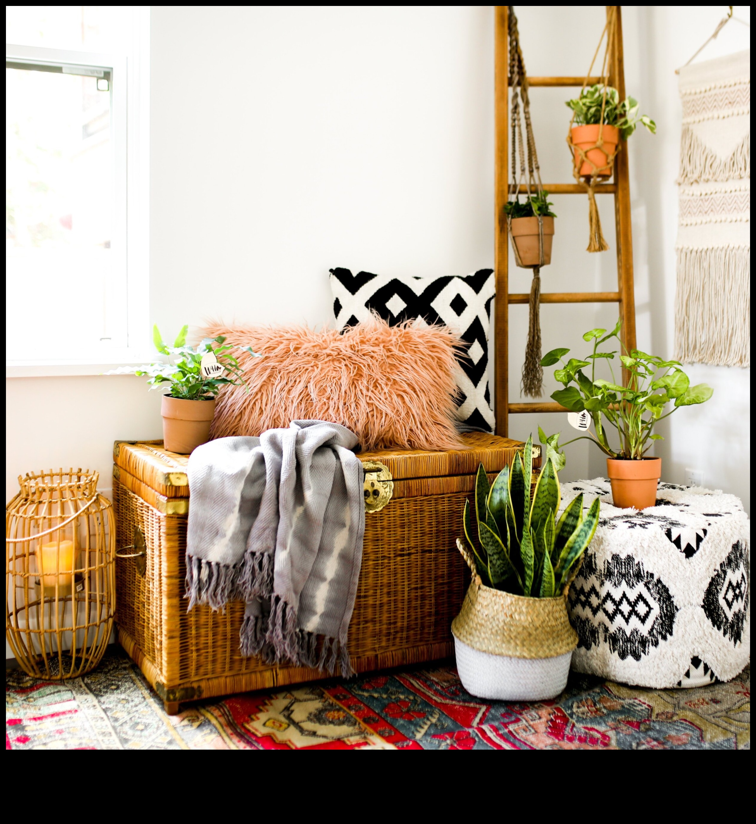 Ce culori și modele funcționează cel mai bine pentru decorul casei boemice?