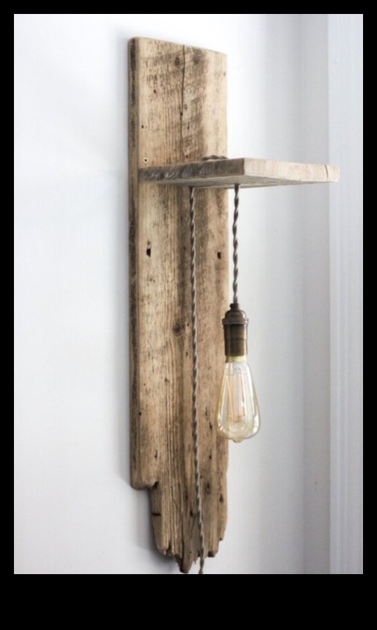 DIY din lemn se scutește o modalitate naturală de a vă lumina casa 3 Sconse din lemn de bricolaj: amenajarea corpurilor de iluminat cu farmec natural