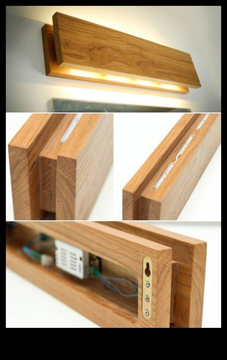 DIY din lemn se scutește o modalitate naturală de a vă lumina casa 4 Sconse din lemn de bricolaj: amenajarea corpurilor de iluminat cu farmec natural