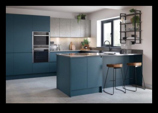 Care sunt unele modalități elegante de a folosi beton în designul industrial de bucătărie chic?