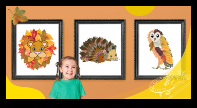 Animale de colaj pentru copii pricepuți: creaturi imaginative creaturi