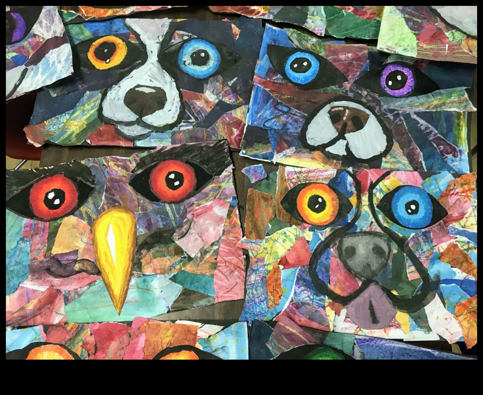 Animale de colaj pentru copii pricepuți: creaturi imaginative creaturi