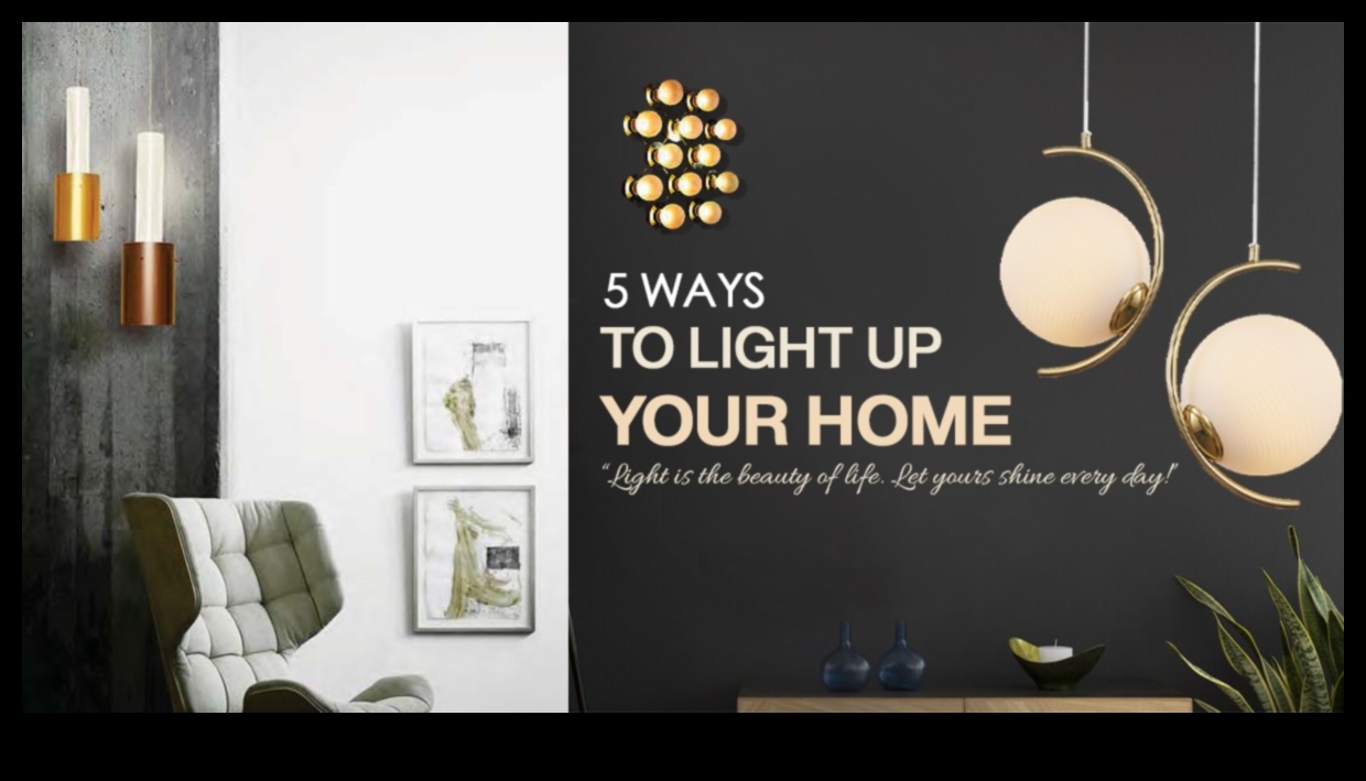 Ce inspirații de decor interior vor spori iluminatul natural?