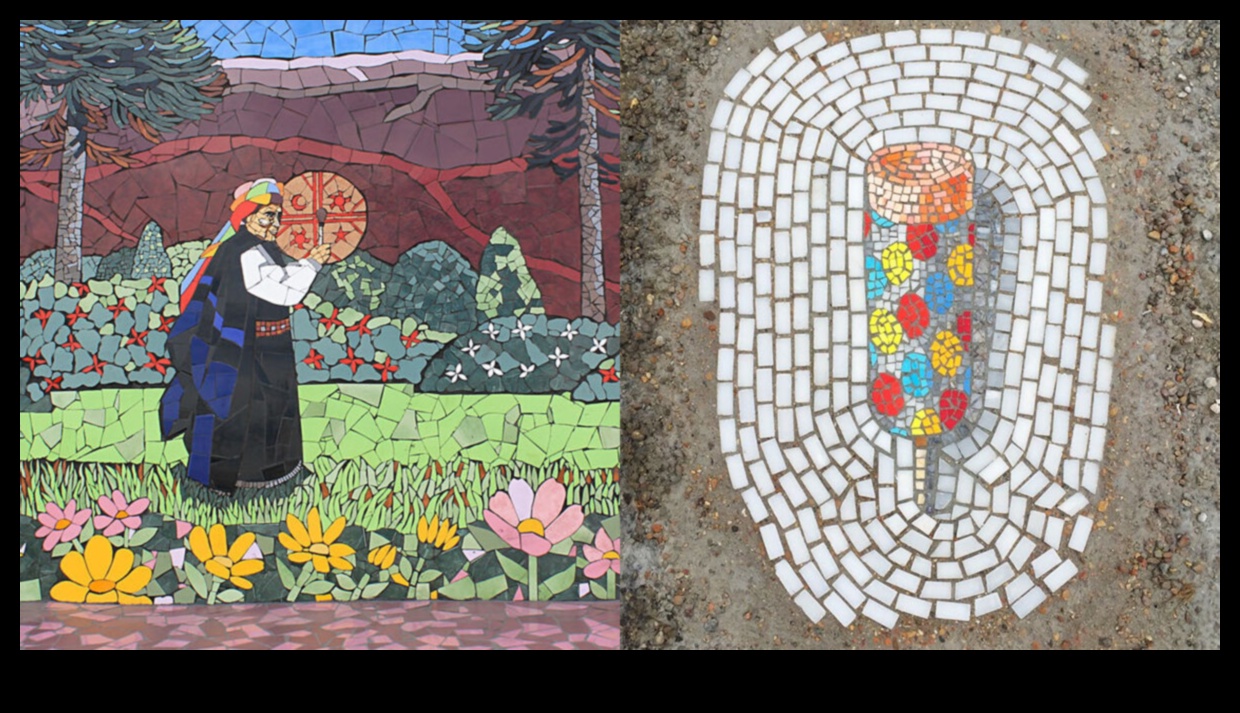 Arta mozaică o abordare modernă asupra unei tradiții antice 3 Mozaicuri urbane: peisaje stradale și pătrate în epoca modernă