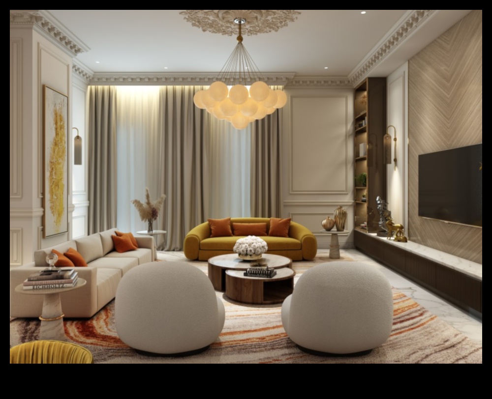 Decor din piele Eleganță atemporală pentru casa ta 5 Care sunt unele moduri elegante de a folosi pielea în decorul contemporan?