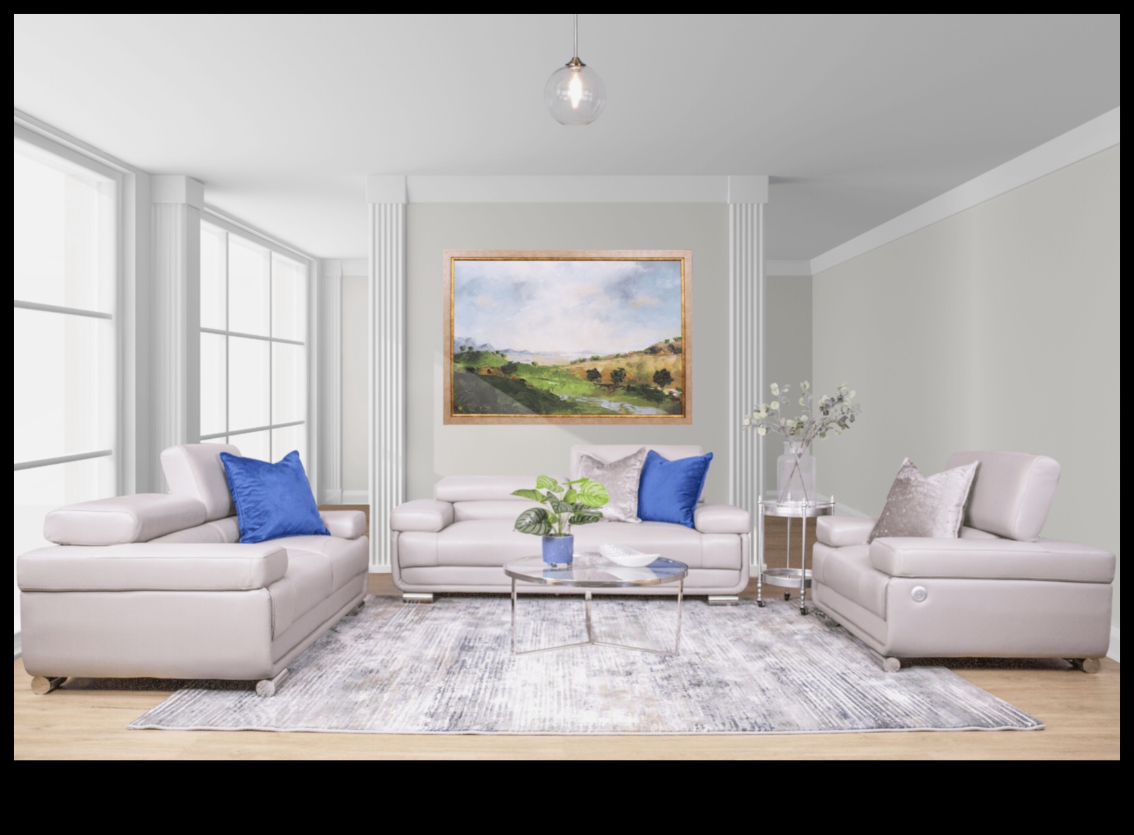 Decor din piele Eleganță atemporală pentru casa ta 2 Care sunt unele moduri elegante de a folosi pielea în decorul contemporan?