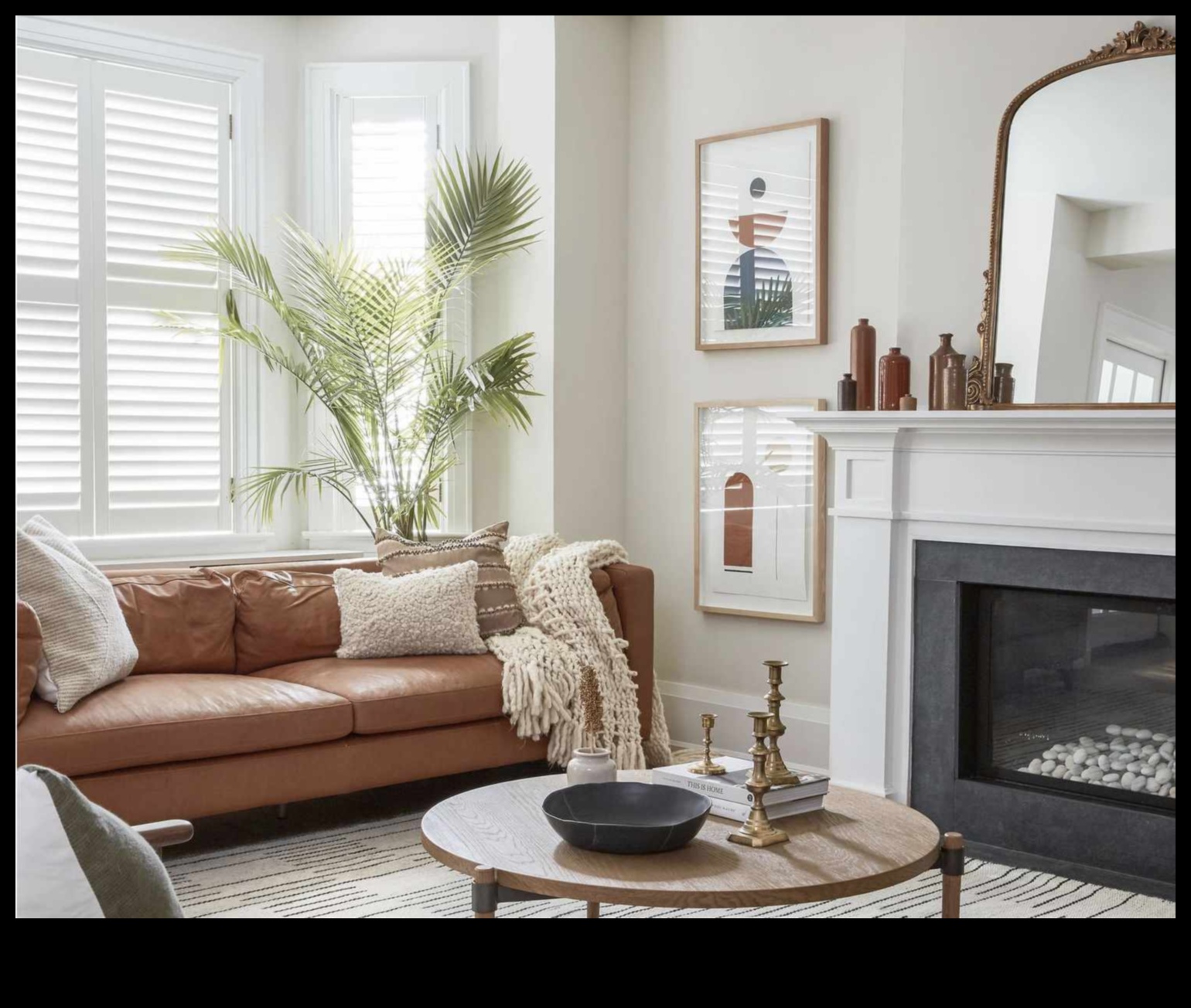 Decor din piele Eleganță atemporală pentru casa ta 4 Care sunt unele moduri elegante de a folosi pielea în decorul contemporan?