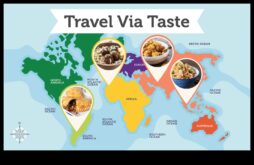 Degustarea lumii prin mâncare