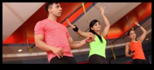 Fitness Fiesta the Ultimate Gym pentru exercițiul de exercițiu