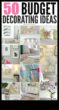 Idei de decorare a casei pentru fiecare buget