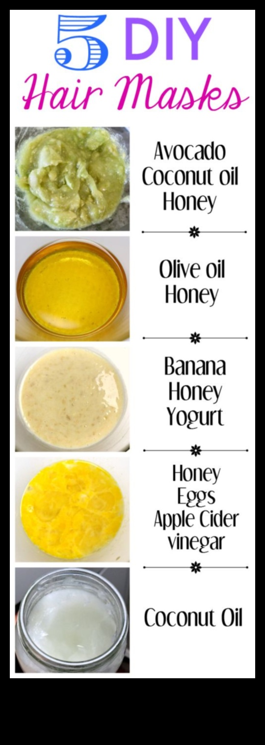 Măști de păr DIY 5 rețete ușoare de încercat astăzi 2 Meșteșuguri de bricolaj pentru măști de păr DIY: hrănirea încuietorilor