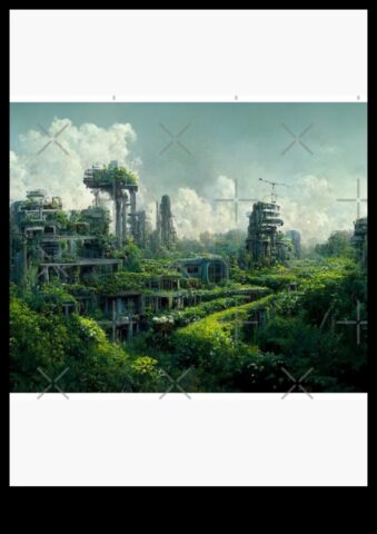 Tapiseria Naturii Urbane Nature în oraș