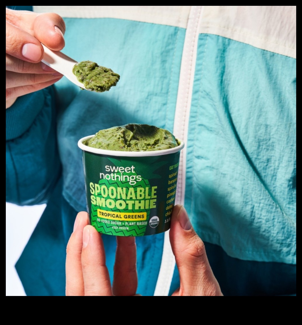 Verzi tropicale din mers: smoothie -uri verzi portabile pentru stiluri de viață ocupate